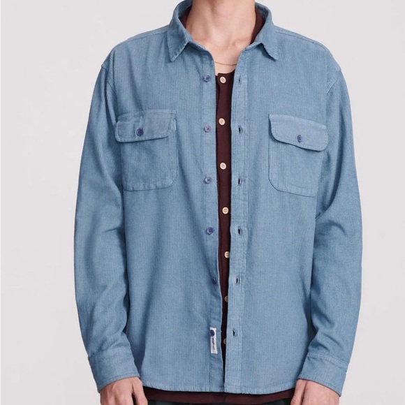 The Critical Slide Lazy Boy Corduroy Shirt - Picture 8 of 9